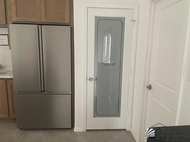 4680 E San Pedro St, San Luis, AZ 85336 - interior space with a sink and stainless steel fridge