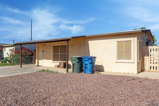 1127 S 13th Ave, Yuma, AZ 85364 - view of front of house with stucco siding