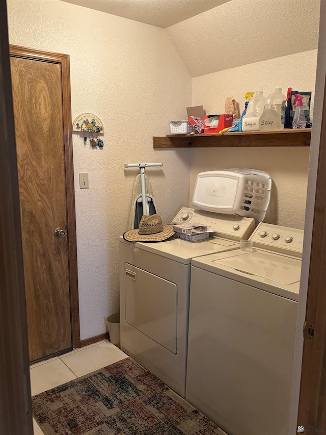 10218 S Del Rico, Yuma, AZ 85367 - laundry room with independent washer and dryer, laundry area, and tile patterned floors