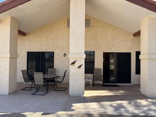 10218 S Del Rico, Yuma, AZ 85367 - view of patio / terrace with outdoor dining space