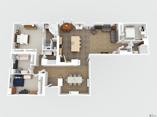6257 E 47th St, Yuma, AZ 85365 - view of home floor plan