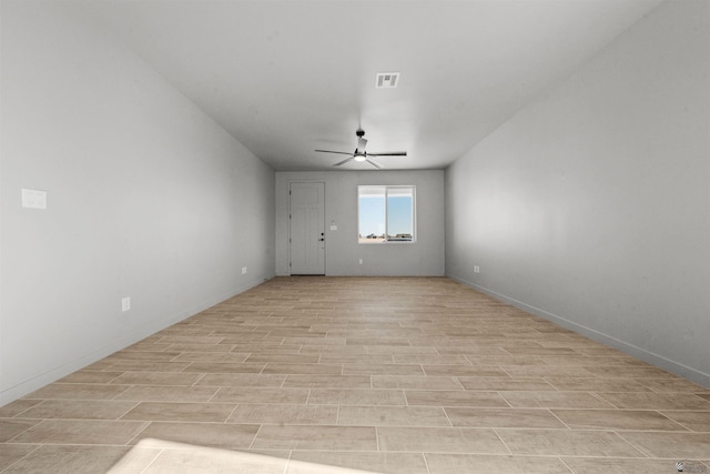 10770 E 45th Ln, Yuma, AZ 85367 - unfurnished room featuring a ceiling fan and light wood-style floors