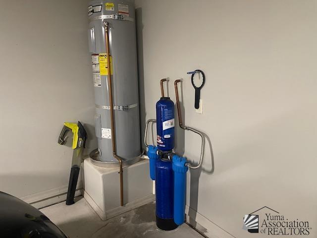 utilities with secured water heater