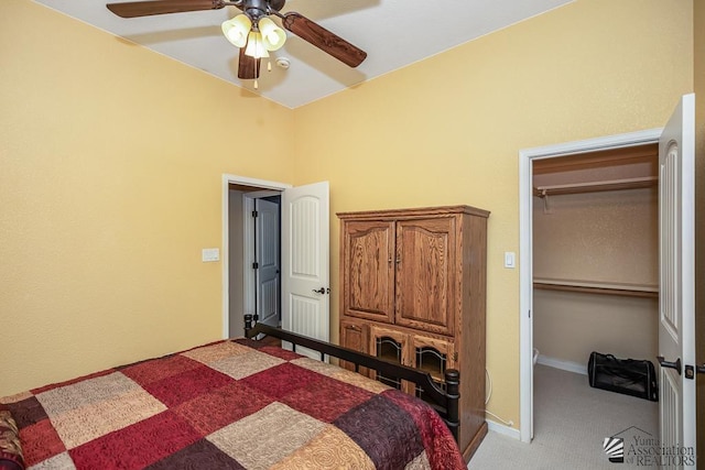 12147 E 33rd St, Yuma, AZ 85367 - carpeted bedroom with ceiling fan