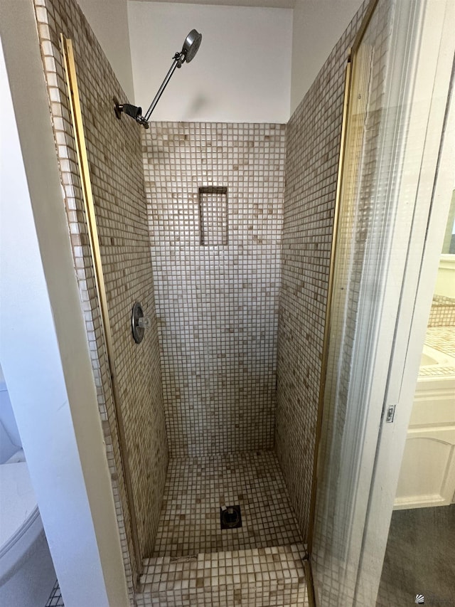 11651 E Via Salida, Yuma, AZ 85367 - full bathroom featuring a stall shower