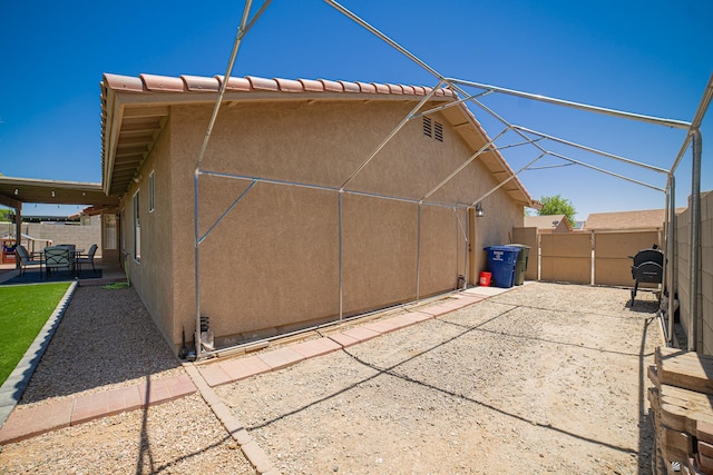 6340 E 45th Pl, Yuma, AZ 85365 - rear view of property featuring a patio area and stucco siding