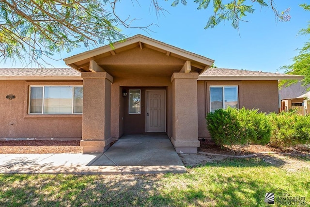 11279 E 26th Ln, Yuma, AZ 85367 - entrance to property with stucco siding