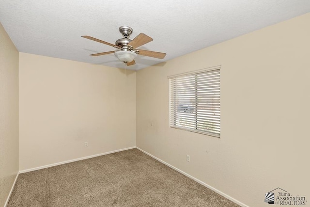 11279 E 26th Ln, Yuma, AZ 85367 - carpeted spare room with a ceiling fan and baseboards