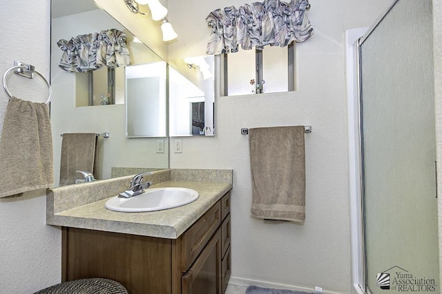13405 E 54th St, Yuma, AZ 85367 - full bath featuring vanity and a stall shower