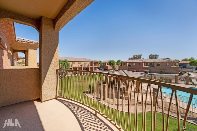 3591 W 22 Street 3591W 22Nd Street, #E, Yuma, AZ 85364 - balcony with a residential view