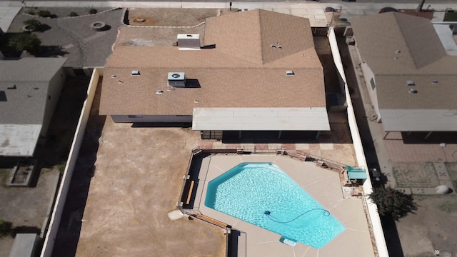 3120 W 16th Pl, Yuma, AZ 85364 - bird's eye view of a pool area