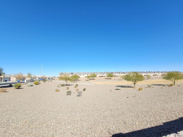 view of yard with a residential view
