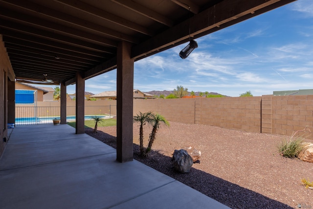 12839 S Drucilla Ln, Yuma, AZ 85367 - fenced backyard featuring a patio