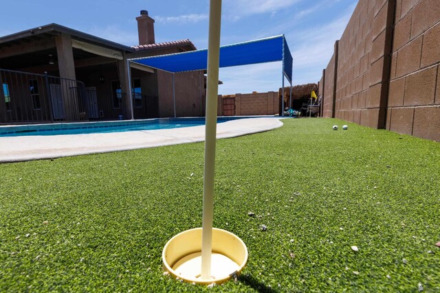 12839 S Drucilla Ln, Yuma, AZ 85367 - view of yard