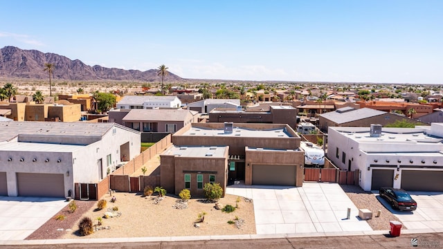 14817 E 47th Dr, Yuma, AZ 85367 - aerial view of residential area with a mountainous background