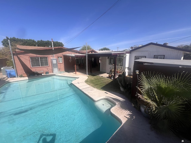 1911 S 11th Ave, Yuma, AZ 85364 - outdoor pool with a patio area