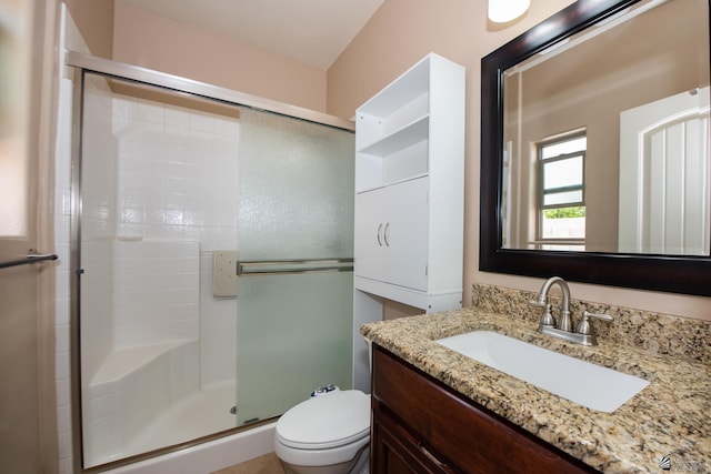 12127 E 35th St, Yuma, AZ 85367 - full bath with vanity, toilet, and a stall shower