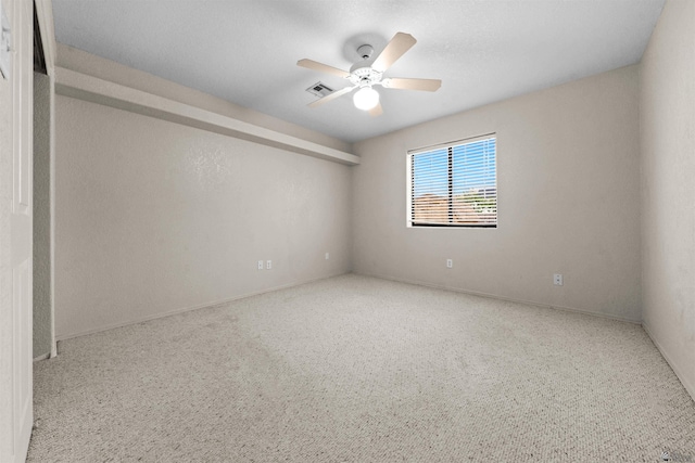 11212 E 37th Ln, Yuma, AZ 85367 - empty room featuring carpet, a ceiling fan, and baseboards