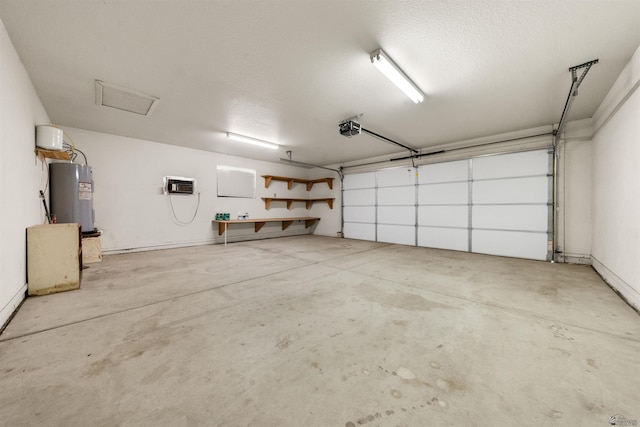 11212 E 37th Ln, Yuma, AZ 85367 - garage with water heater and a garage door opener