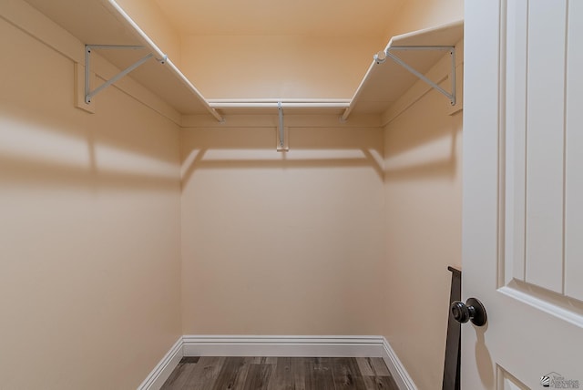 10237 S Monsoon Ave, Yuma, AZ 85365 - spacious closet featuring dark wood-style floors