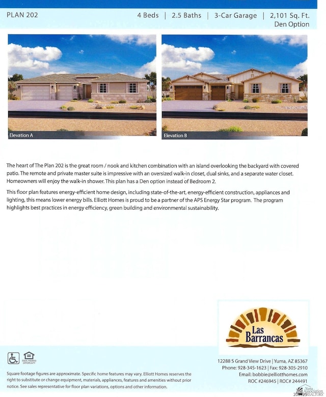 14701 E 42nd St, Yuma, AZ 85367 - view of a document with a collage of images