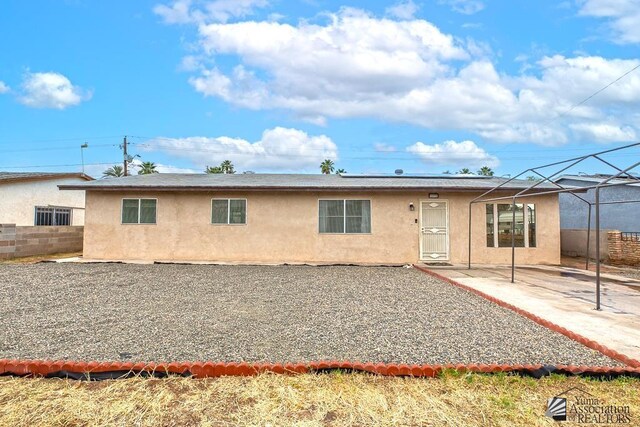 1878 S Meadowbrook Ave, Yuma, AZ 85364 - single story home featuring stucco siding, fence, and a patio