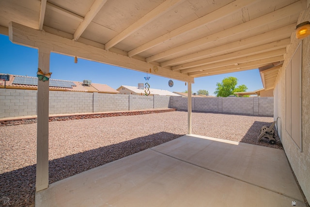 11250 E 25th Pl, Yuma, AZ 85367 - fenced backyard with a patio
