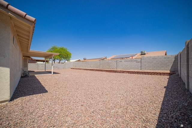 11250 E 25th Pl, Yuma, AZ 85367 - fenced backyard featuring a patio area