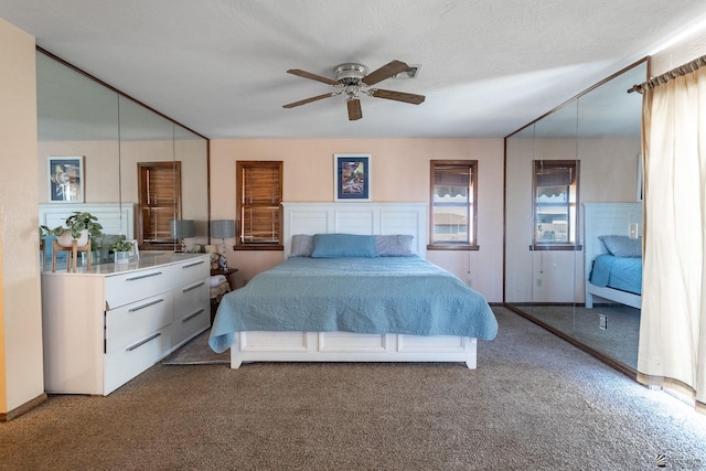 10538 S Del Vista Dr, Yuma, AZ 85367 - carpeted bedroom featuring ceiling fan