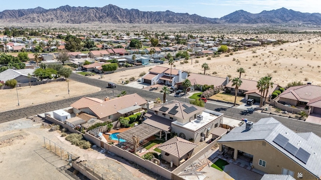 10538 S Del Vista Dr, Yuma, AZ 85367 - aerial perspective of suburban area with a mountainous background