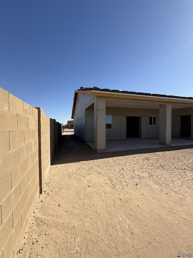 12649 W 51st Pl, Yuma, AZ 85367 - rear view of house featuring a patio