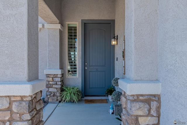 6533 E 35th Pl, Yuma, AZ 85365 - entrance to property featuring stucco siding