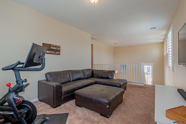 6533 E 35th Pl, Yuma, AZ 85365 - carpeted living room with baseboards