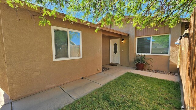 4671 W 21st Ln, Yuma, AZ 85364 - entrance to property with stucco siding