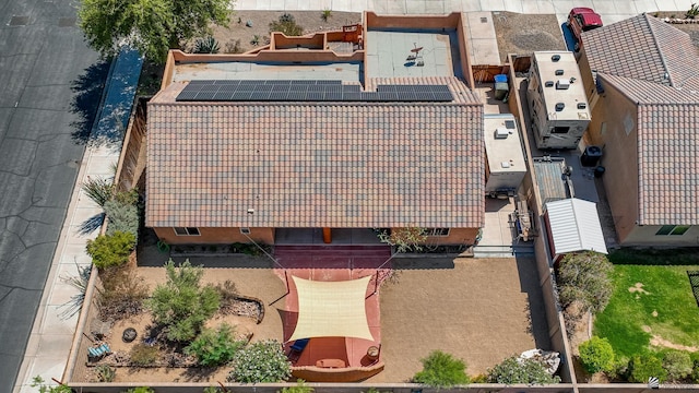 drone / aerial view