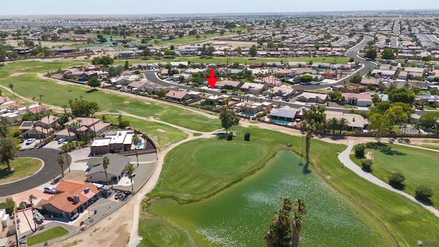 10369 S Fairway Loop, Yuma, AZ 85367 - aerial view of property's location featuring a large body of water and nearby suburban area