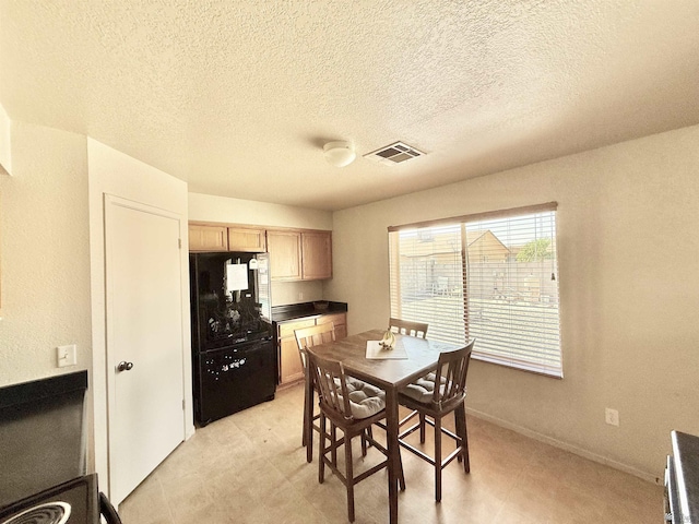 6347 E 44th Pl, Yuma, AZ 85365 - dining room with light floors and a textured ceiling