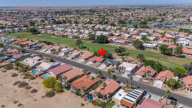 10266 S Del Rico, Yuma, AZ 85367 - drone / aerial view with view of golf course and a residential view