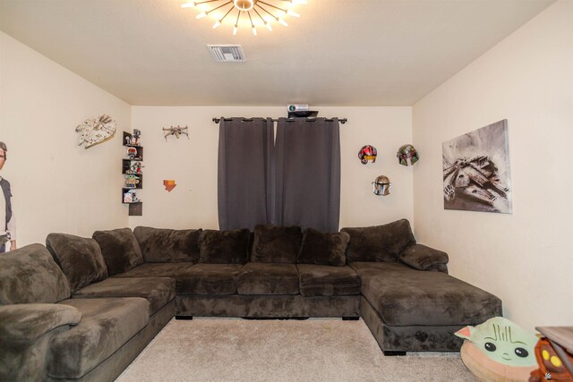 5712 E 45th Pl, Yuma, AZ 85365 - living area with carpet floors