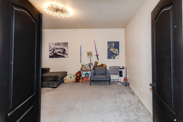 5712 E 45th Pl, Yuma, AZ 85365 - sitting room with carpet and baseboards