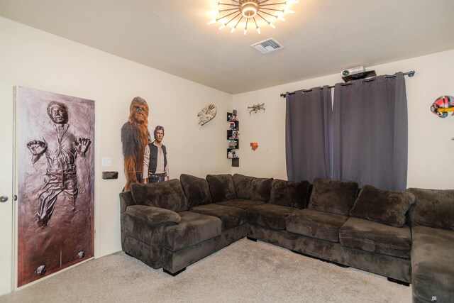 5712 E 45th Pl, Yuma, AZ 85365 - view of carpeted living area
