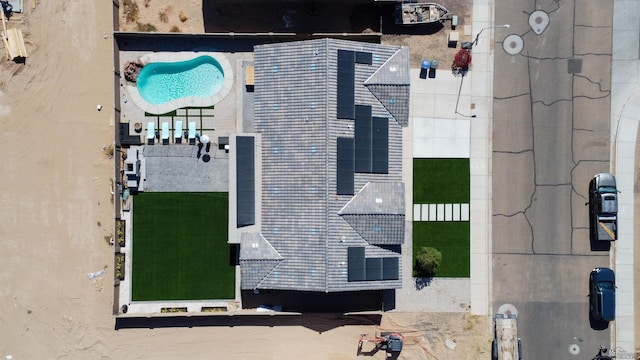 5712 E 45th Pl, Yuma, AZ 85365 - aerial view of a pool