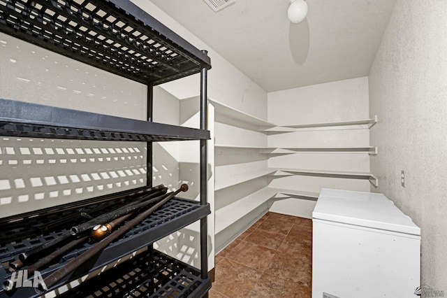 storage featuring visible vents