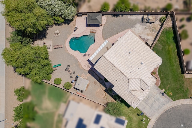 4031 W 16th Pl, Yuma, AZ 85364 - aerial view of a pool area