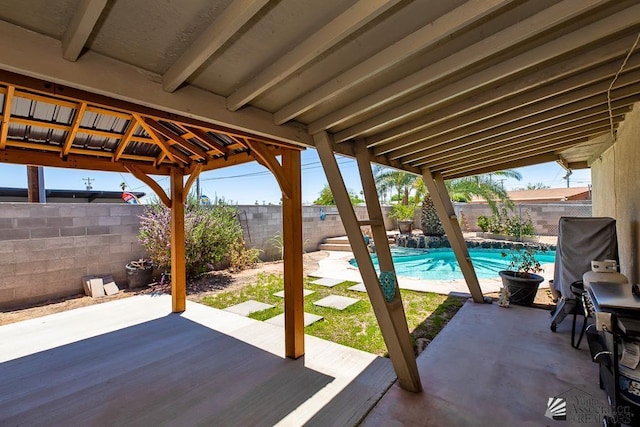 285 E 26th St, Yuma, AZ 85364 - fenced backyard featuring a patio and a gazebo