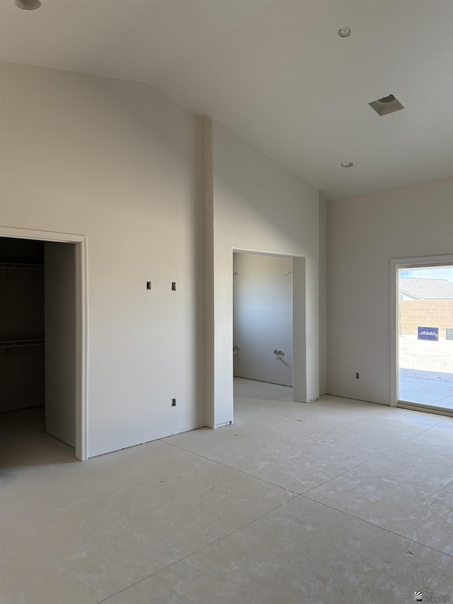 12684 S 50th Dr, Yuma, AZ 85367 - unfurnished room featuring vaulted ceiling