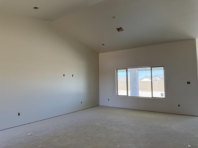 12684 S 50th Dr, Yuma, AZ 85367 - spare room with lofted ceiling