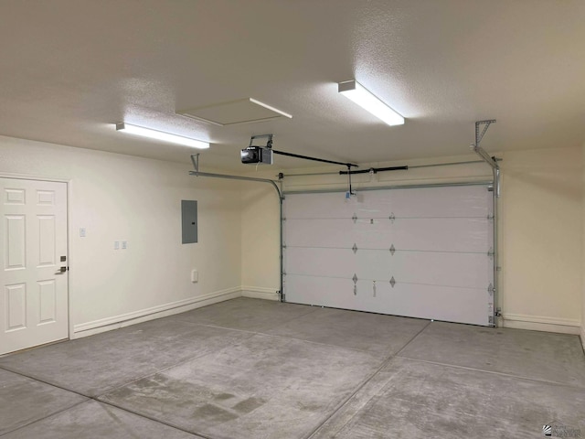 14713 E 52nd Dr, Yuma, AZ 85367 - garage featuring electric panel and a garage door opener