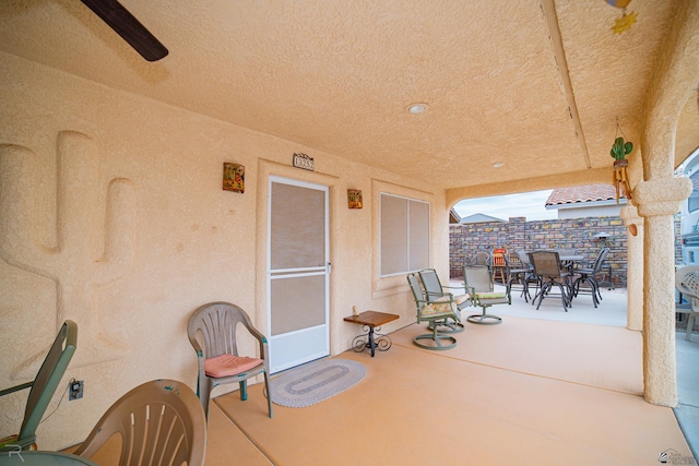 13252 E 54th Dr, Yuma, AZ 85367 - view of patio with outdoor dining area
