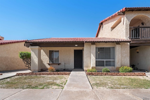 2155 S 14th Ave # 36, Yuma, AZ 85364 - mediterranean / spanish-style house featuring stucco siding and a tiled roof